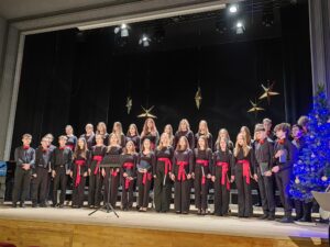 Chór Rapsodia podczas Międzynarodowego Konkursu Kolęd i Pastorałek w Rzeszowie – zdobywcy Srebrnego Dyplomu