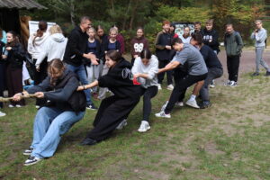 Integracja klas pierwszych II LO w Chełmie na Kumowej Dolinie